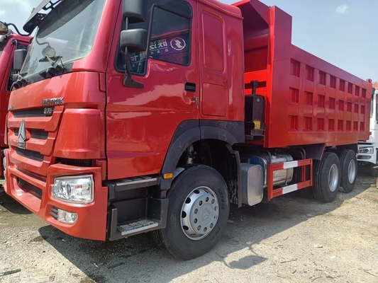 Thiết kế lốp xe không ống Sinotruk HOWO 336-380HP xe tải đổ rác với mã lực 351-450hp