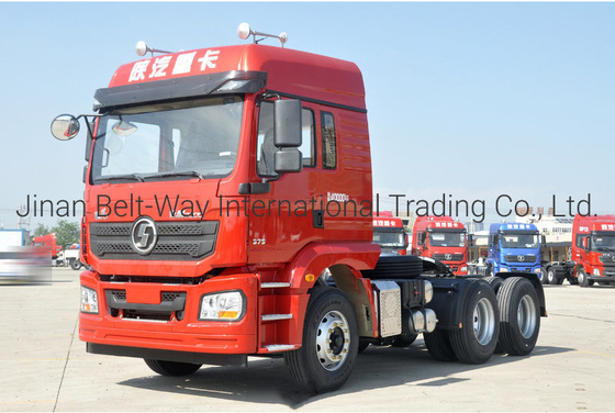 Shacman sử dụng cạnh tranh 6 * 4 375HP F3000 Shacman đầu xe tải với dung lượng tải 21-30t
