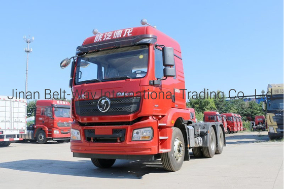 Shacman sử dụng cạnh tranh 6 * 4 375HP F3000 Shacman đầu xe tải với dung lượng tải 21-30t