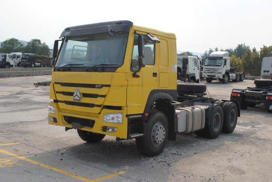 Sinotruk HOWO 6X4 xe kéo 371HP/420HP xe tải Trung Quốc 5800 * 2300 * 1500mm ở mức tốt nhất