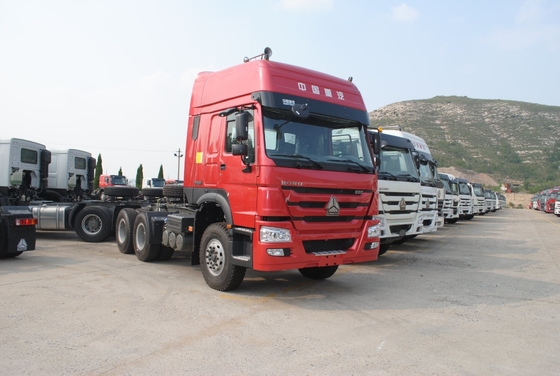 An toàn thanh toán Sinotruk HOWO 6X4 xe tải kéo 371HP/420HP xe tải hạng nặng Trung Quốc