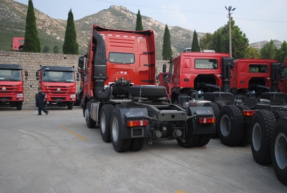 An toàn thanh toán Sinotruk HOWO 6X4 xe tải kéo 371HP/420HP xe tải hạng nặng Trung Quốc