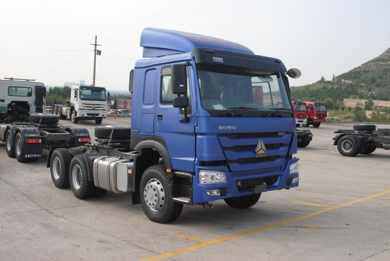 An toàn thanh toán Sinotruk HOWO 6X4 xe tải kéo 371HP/420HP xe tải hạng nặng Trung Quốc