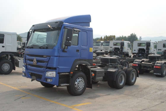 Bán xe tải kéo Sinotruk với tiêu chuẩn khí thải Euro 2 5600x2300x1500