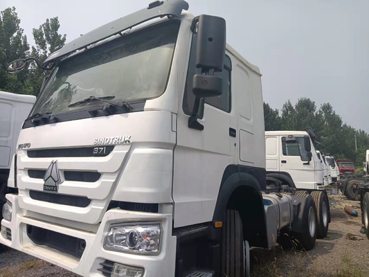 Sinotruk HOWO tay hai đầu xe tải máy kéo với chứng nhận ISO thanh toán an toàn