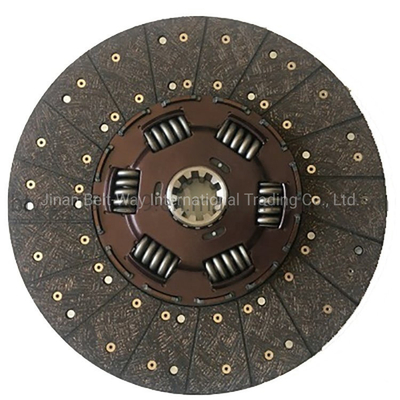 Đĩa ly hợp đen Wg9725160390 cho Sinotruk HOWO Truck Spare Parts