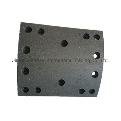 Máy lái cho Sinotruk HOWO Pad phanh phía sau Wg9231342069 trên thị trường Đông Nam Á