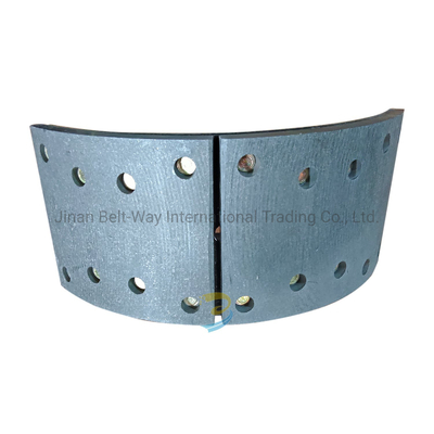 Đảm bảo Shacman phanh phía trước giày Assy 81502010137 với lót phanh và hiệu suất