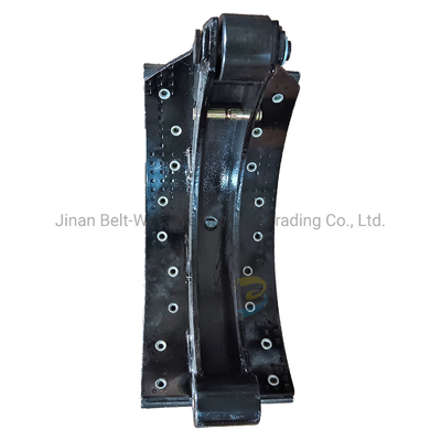 Đảm bảo Shacman phanh phía trước giày Assy 81502010137 với lót phanh và hiệu suất