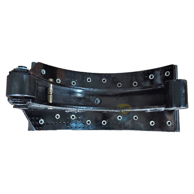 Đảm bảo Shacman phanh phía trước giày Assy 81502010137 với lót phanh và hiệu suất