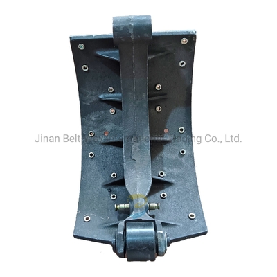 Bộ phận hệ thống lái xe Bộ phận giày phanh sau cho xe tải HOWO Shacman Dz9112340061