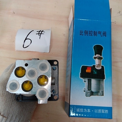 HOWO 371HP Dump Truck Hydraulic Manual Air Control Valve 14750652h với động cơ Weichai
