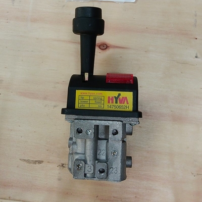 HOWO 371HP Dump Truck Hydraulic Manual Air Control Valve 14750652h với động cơ Weichai