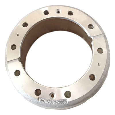 Sinotruk HOWO Truck Rear Brake Drum AZ9112340006 cho mô hình động cơ Wd615/Wd618/Wp10/Wp12