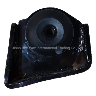 Shacman HOWO Động cơ treo phía sau bên trái Pad giảm áp Dz95259590068 với 3,9 Kgs