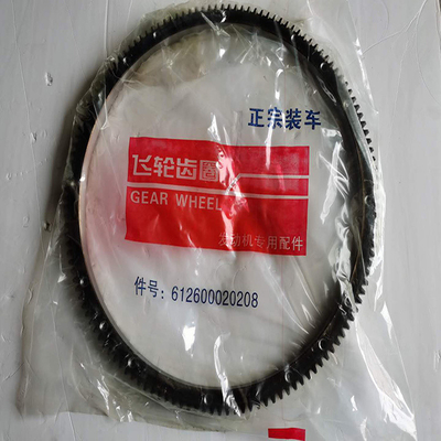 Tùy chỉnh 142t Flywheel Ring Gear cho Mitsubishi 612600020208 Chính sách hoàn trả bao gồm