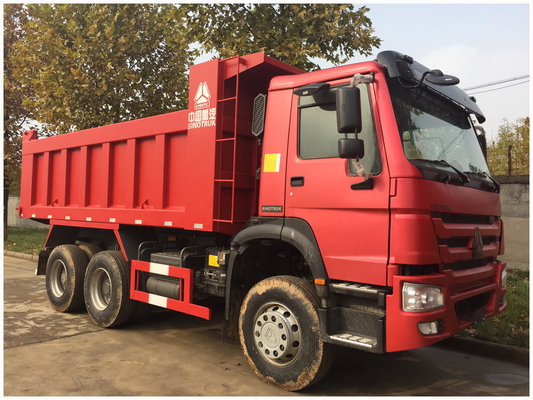 25 Ton Sinotruk HOWO Dump Truck với kích thước 5800 * 2300 * 1500 và công suất động cơ> 8L
