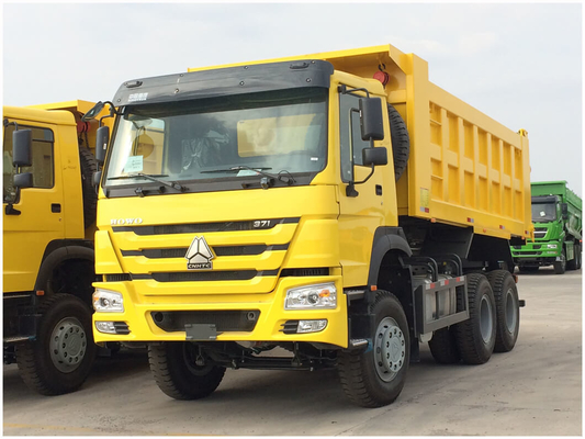 25 Ton Sinotruk HOWO Dump Truck với kích thước 5800 * 2300 * 1500 và công suất động cơ> 8L