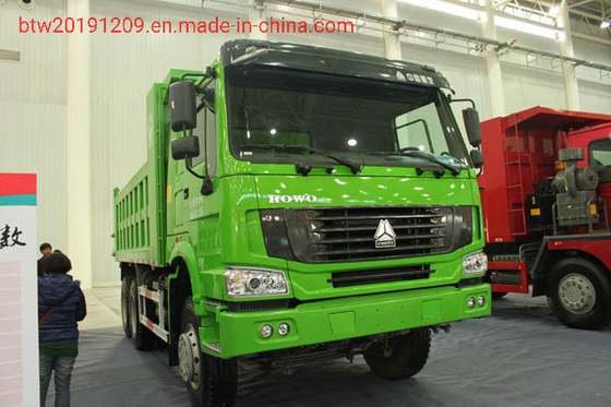 Phương thức nâng phía trước 6X4 336 371 Tiper Sinotruck HOWO Dumpper Truck với dung lượng cao