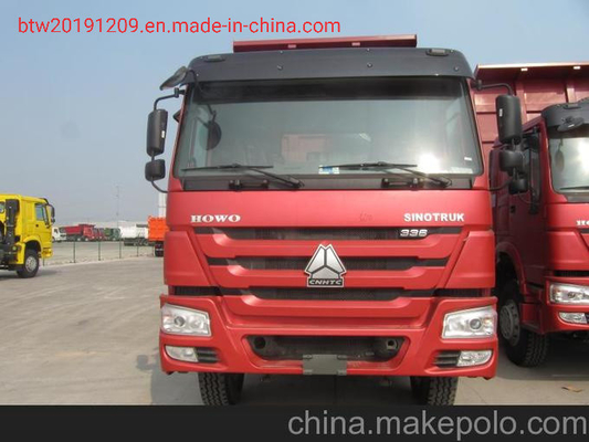 Phương thức nâng phía trước 6X4 336 371 Tiper Sinotruck HOWO Dumpper Truck với dung lượng cao
