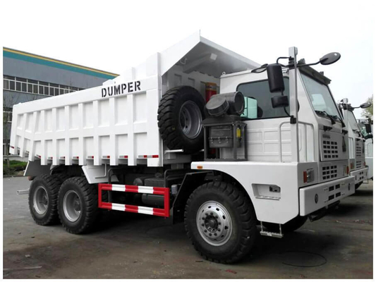 Thiết kế lốp xe quang Sinotruk 6X4 RC Truck Tipper 60ton Dump Truck Giải pháp hoàn hảo