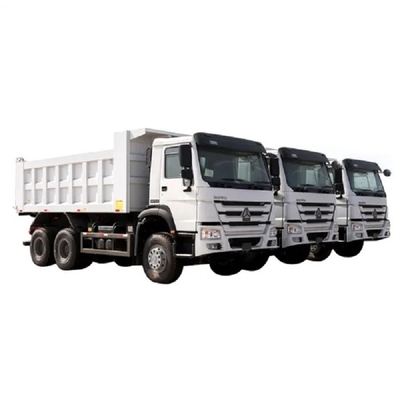Máy bán hàng cũ Sino Sinotruk HOWO 6X4 A7 8X4 Tiper Dump Truck với hộp số thủ công