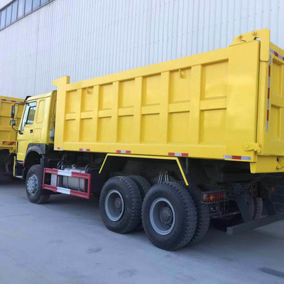 Lốp xe không ống và HOWO 6X4 30tons sử dụng xây dựng xe tải rác cho lợi ích của bạn