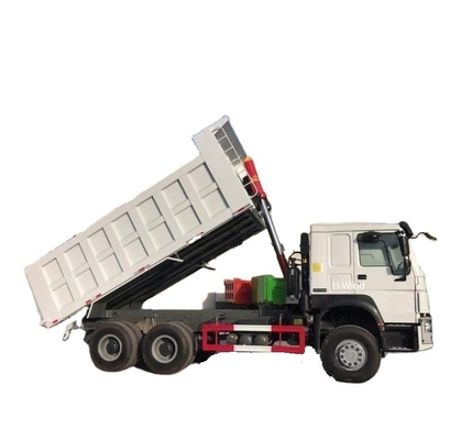 Sinotruk 10 bánh xe 6X4 371HP và sử dụng HOWO Dump Truck với thiết kế lốp không ống