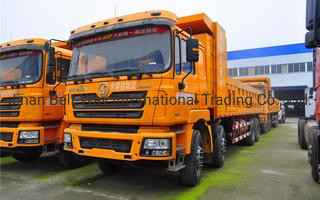 Dump Truck F3000 sử dụng ổn định Shacman với động cơ Weichai 380HP và loại lái xe 6 * 4