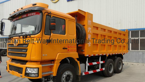 Dump Truck F3000 sử dụng ổn định Shacman với động cơ Weichai 380HP và loại lái xe 6 * 4