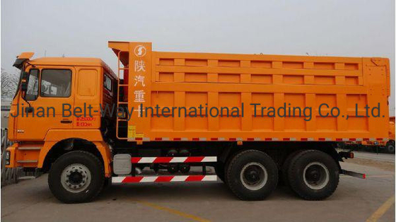 Dump Truck F3000 sử dụng ổn định Shacman với động cơ Weichai 380HP và loại lái xe 6 * 4