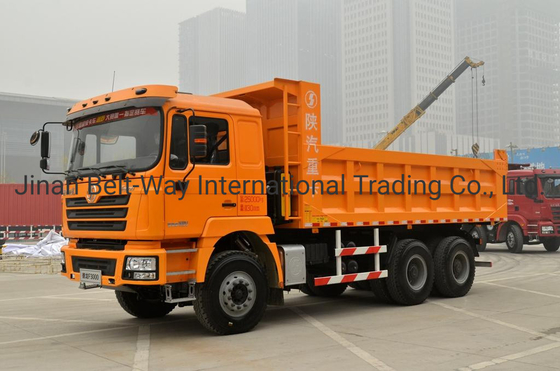 Xe tải hàng hóa Trung Quốc sử dụng Shacman Dump Truck 6 * 4 với động cơ Weichai 340HP 380HP 420HP