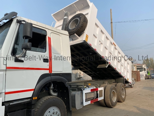 Công suất động cơ &gt; 8L Sinotruk HOWO Zz3257n3647A 371HP Euro II xe tải đè đè