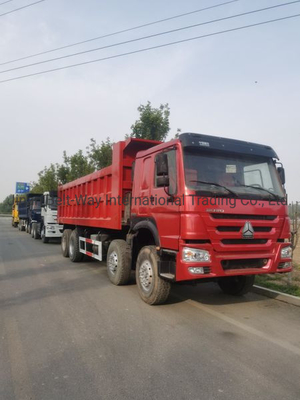 Loại xe tải xe tải đổ rác sử dụng HOWO Shacman/8*4 371HP 350HP cho các yêu cầu vận chuyển