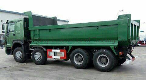 HOWO 12 Wheeler 8*4 60ton Dump Truck Tipper Truck 8*4 cho vận chuyển hạng nặng