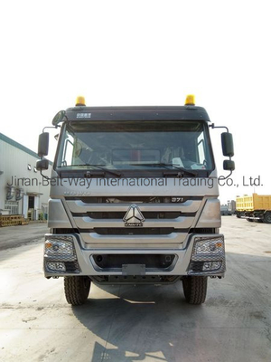 Máy bán cũ 7.3m HOWO xe tải diesel 8 * 4 371HP trong thời gian giao hàng dự kiến