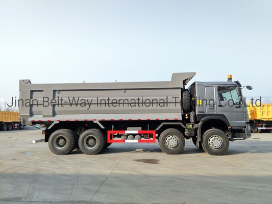 Máy bán cũ 7.3m HOWO xe tải diesel 8 * 4 371HP trong thời gian giao hàng dự kiến