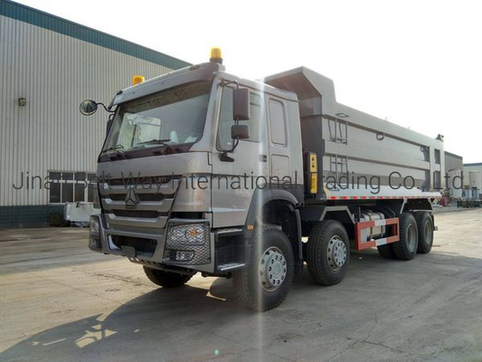 Máy bán cũ 7.3m HOWO xe tải diesel 8 * 4 371HP trong thời gian giao hàng dự kiến