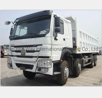 Máy bán cũ 7.3m HOWO xe tải diesel 8 * 4 371HP trong thời gian giao hàng dự kiến