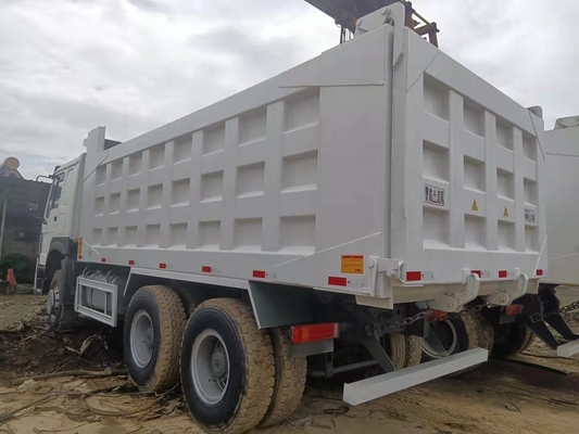 Thiết kế lốp xe không ống Sinotruc HOWO 371HP Giao thông thủ công Truck dump