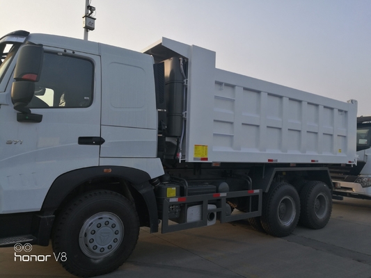 Thiết kế lốp xe không ống Sinotruk HOWO 336-380HP xe tải đổ rác với mã lực 351-450hp