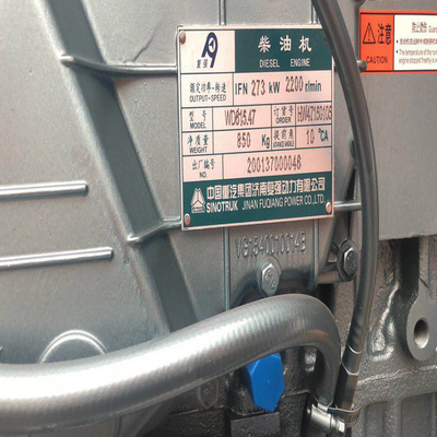 Bộ phận động cơ HOWO lửa điện cho xe tải hạng nặngwd615.47 và sẵn sàng để vận chuyển