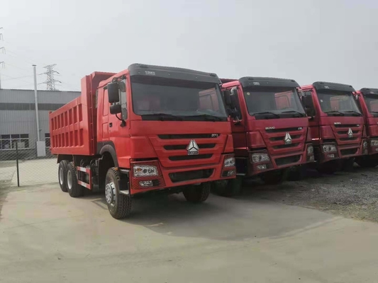 Sau khi dọn dẹp Công suất nặng 336-375 HP xe tải dọn dẹp cũ 6 * 4 Tipper với công suất động cơ&gt; 8L