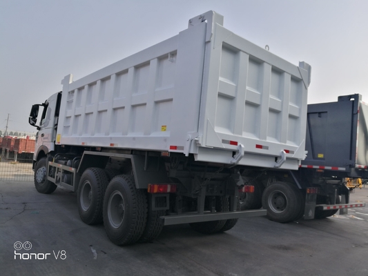 HOWO 6X4 Xe tải có dung lượng động cơ 20 mét khối và tiêu chuẩn khí thải Euro 2