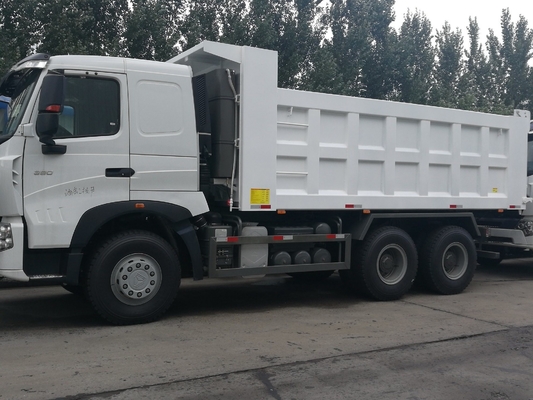 10wheeler 20 mét khối Truck Dump HOWO 6X4 Truck Tipper với khoản thanh toán hỗ trợ bằng USD
