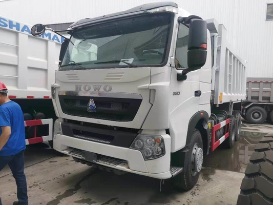 10wheeler 20 mét khối Truck Dump HOWO 6X4 Truck Tipper với khoản thanh toán hỗ trợ bằng USD