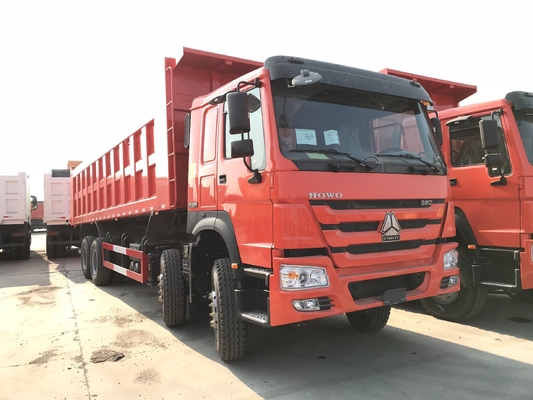 Chuỗi truyền tay Sinotruk 6X4 RC Truck Tipper 60ton Dump Truck với khung xe Hova