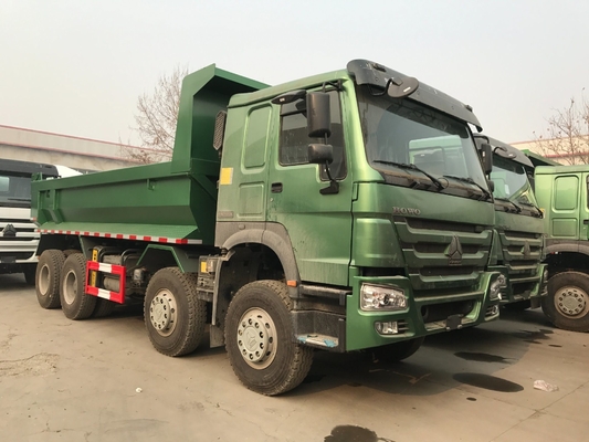 ISO chứng nhận 12 bánh xe LHD Sinotruk HOWO 8X4 RC Truck Tipper 60ton Dump Truck Dumper