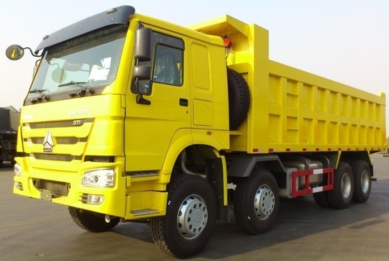 ISO chứng nhận 12 bánh xe LHD Sinotruk HOWO 8X4 RC Truck Tipper 60ton Dump Truck Dumper