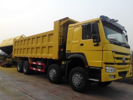 ISO chứng nhận 12 bánh xe LHD Sinotruk HOWO 8X4 RC Truck Tipper 60ton Dump Truck Dumper